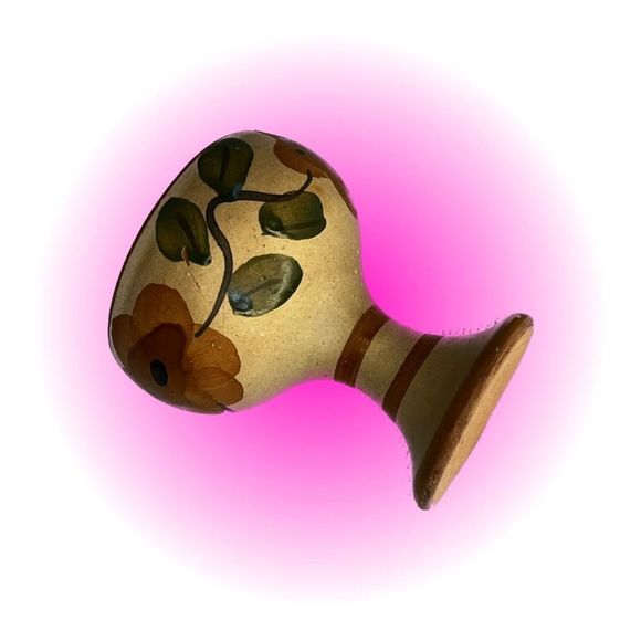 SET OF THREE VINTAGE CLAY SHOT GLASSES - Picture 4 of 4